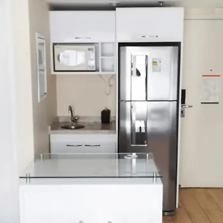 Flat Em Moema Na Avenida Ibirapuera Com Cozinha, Estacionamento, Piscina E Servicos São Paulo Exterior photo